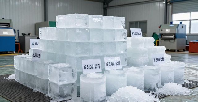 广州增城食用冰块多少钱 良臣制冰厂最新报价