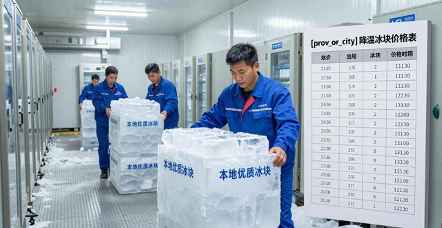 广州增城降温冰块多少钱一吨？本地制冰厂报价来了